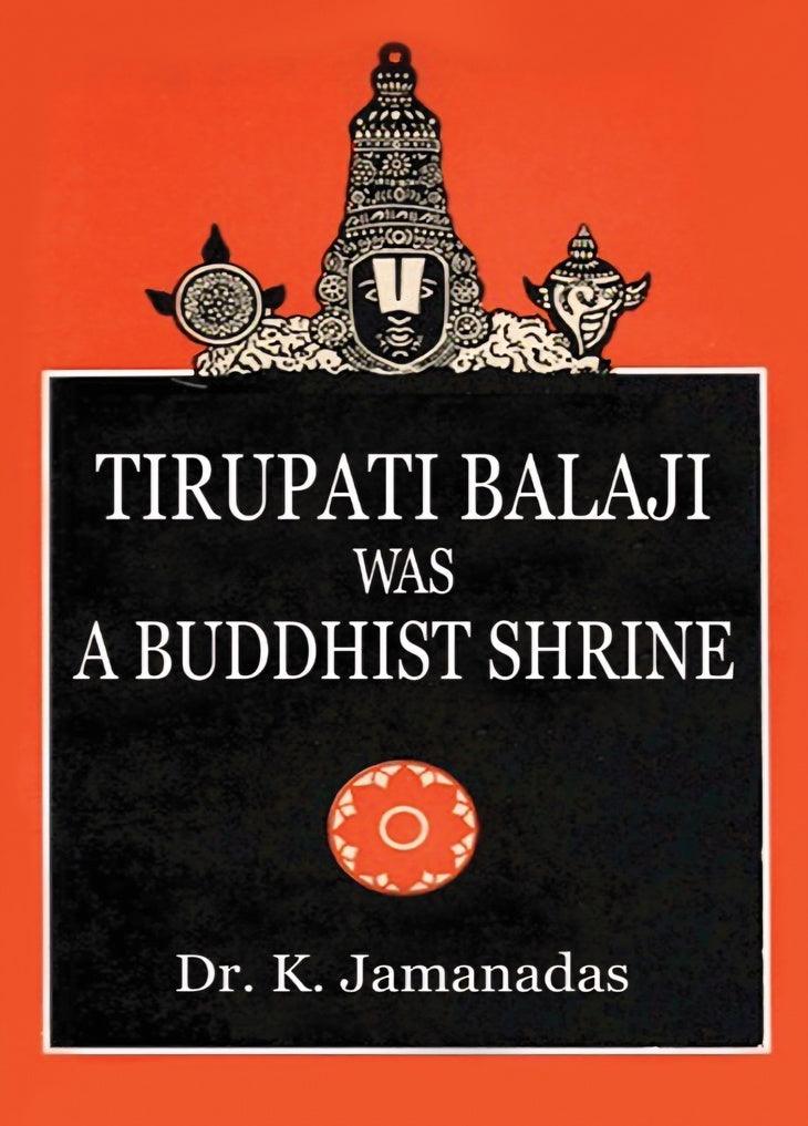 Tirupati Balaji was a Buddhist Shrine - Mulnivasi eBooks