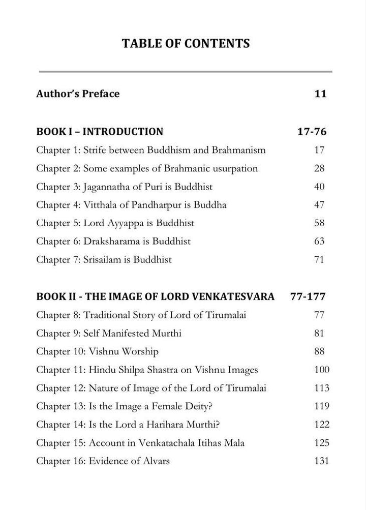 Tirupati Balaji was a Buddhist Shrine - Mulnivasi eBooks