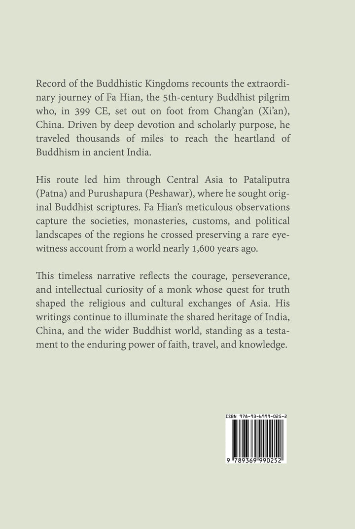 A Record of Buddhistic Kingdoms (eBook/PDF)