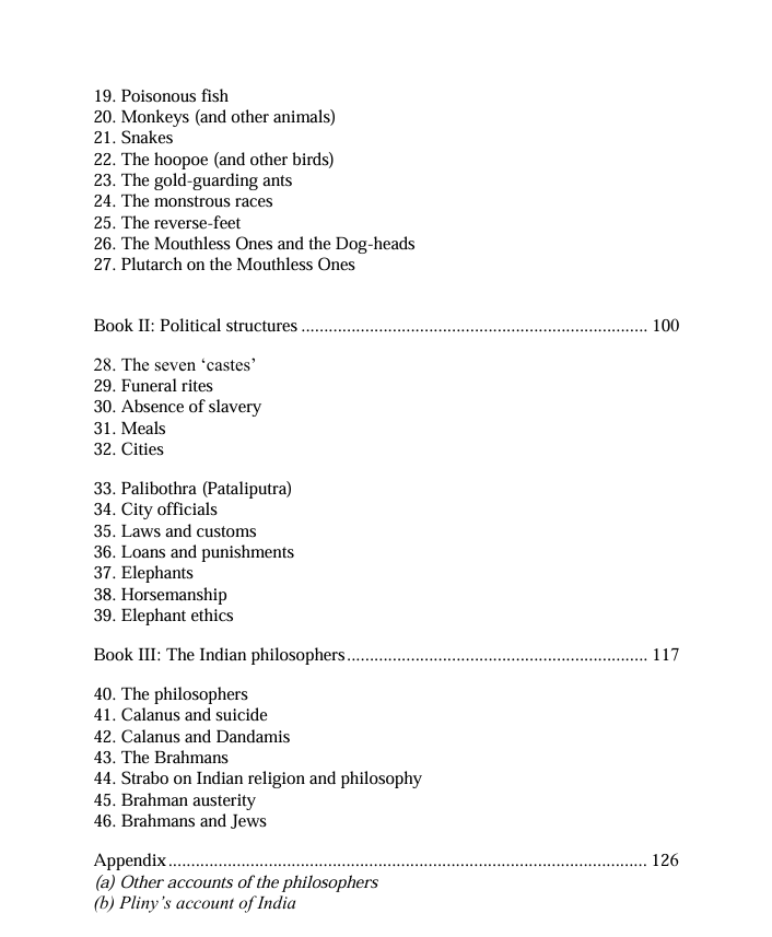 Megasthenes' Indika (eBook/PDF)